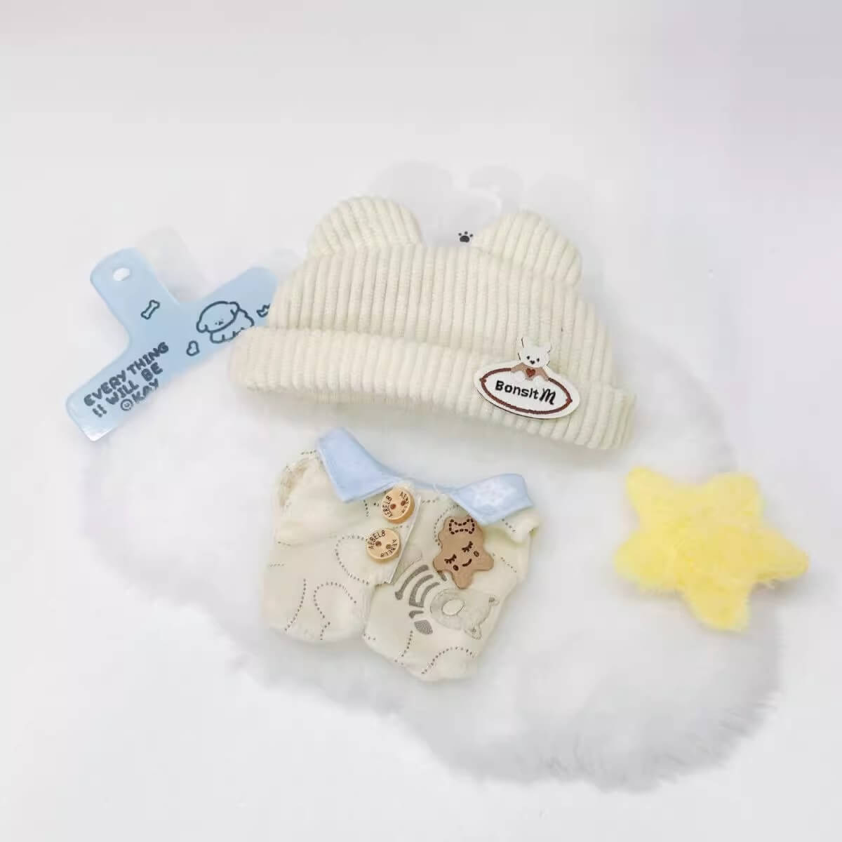 くまさんクッキーのもこもこセット【10cm】