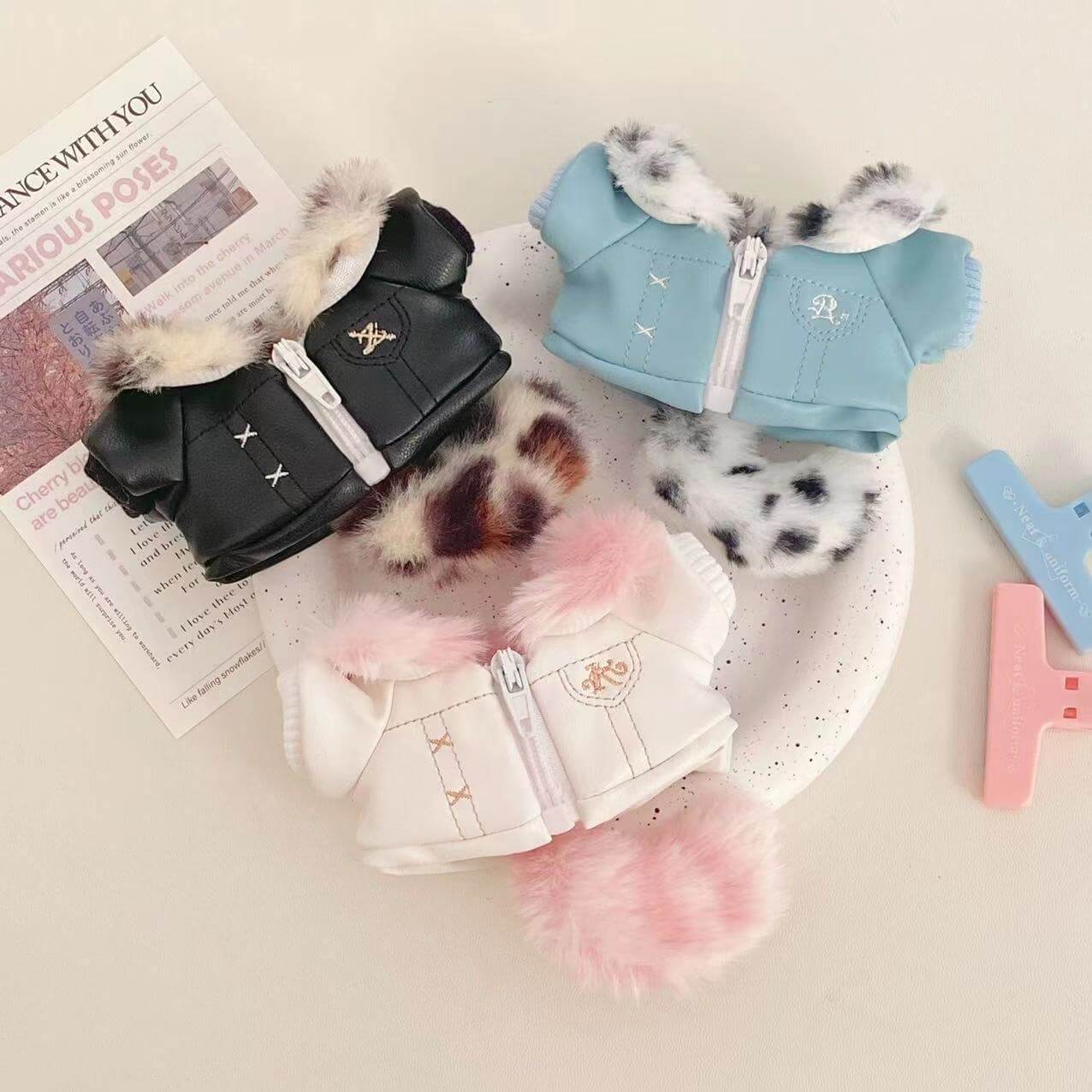 星降る夜のファーケープしっぽジャケット【10cm】(全3色)