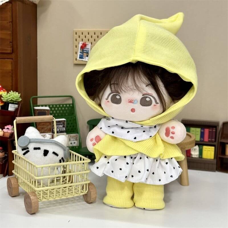 ひまわりと星のドリームパーカーセット【20cm】