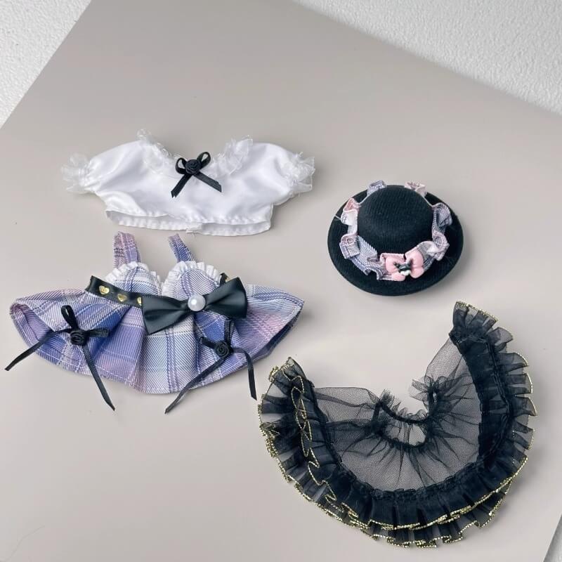 月夜のシルエットドレスセット【20cm】