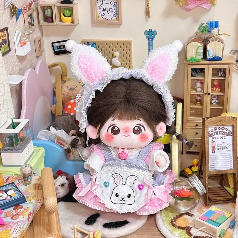 いちごミルクと白うさぎの秘密セット【20cm】