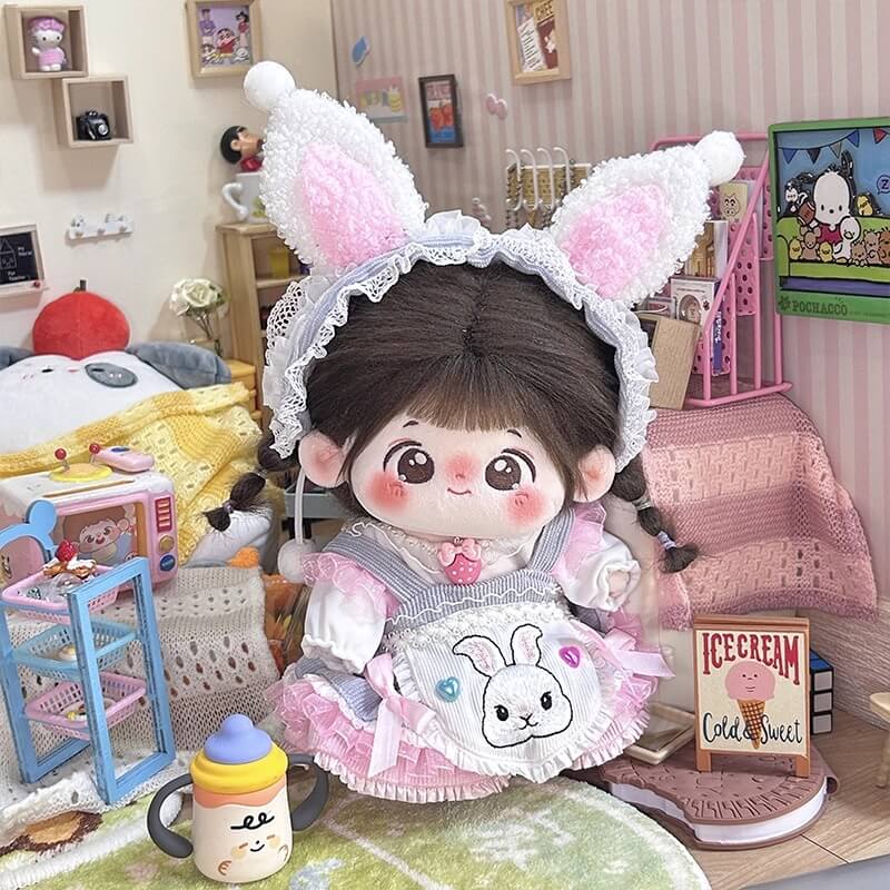 いちごミルクと白うさぎの秘密セット【20cm】