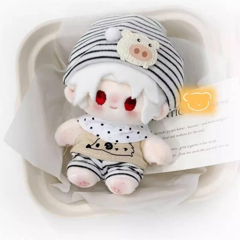 しましまハリネズミの夢見るピクニックセット【10cm】