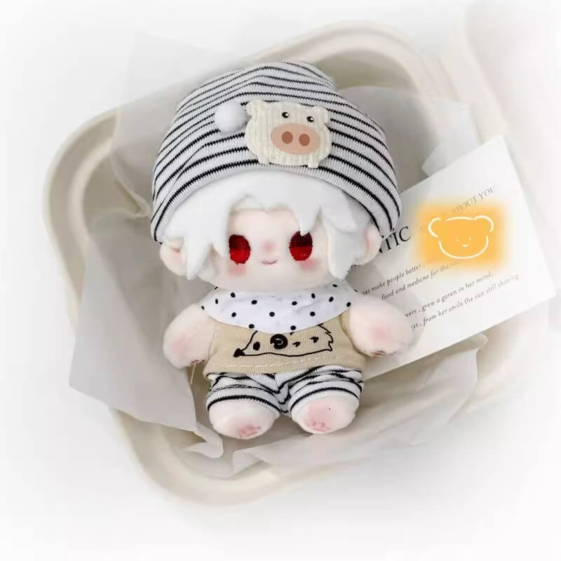 しましまハリネズミの夢見るピクニックセット【10cm】
