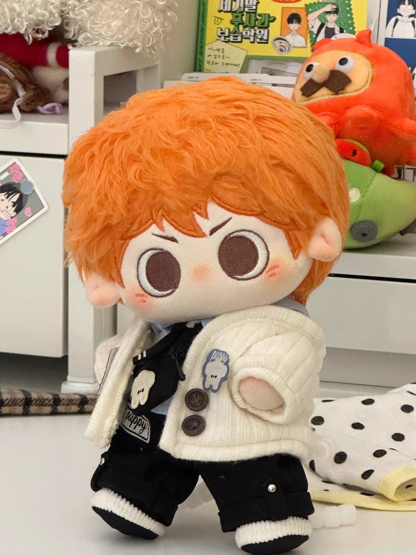 子犬と星のキャンパスライフセット【20cm】