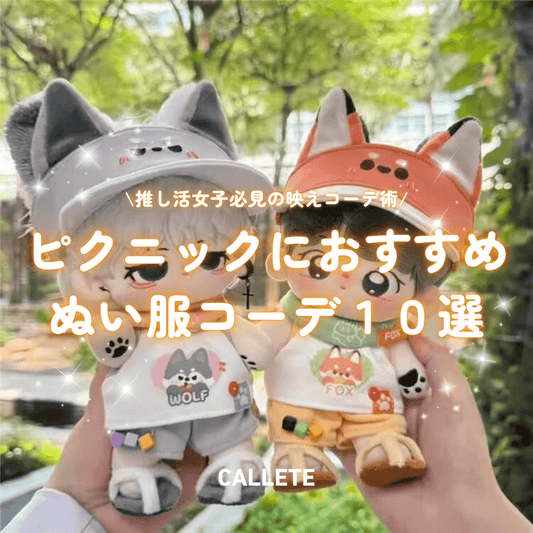ピクニックにおすすめのぬい服コーデ１０選｜推し活女子必見の映えコーデ術