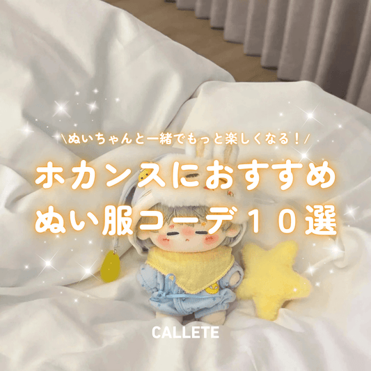 ホカンスにおすすめのぬい服コーデ｜ぬいちゃんと一緒でホカンスはもっと楽しくなる！