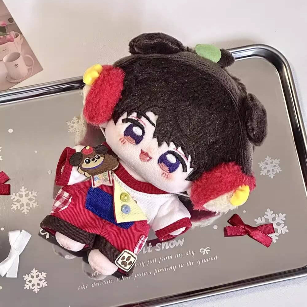 子犬と木苺のピクニックコーデセット【10cm】