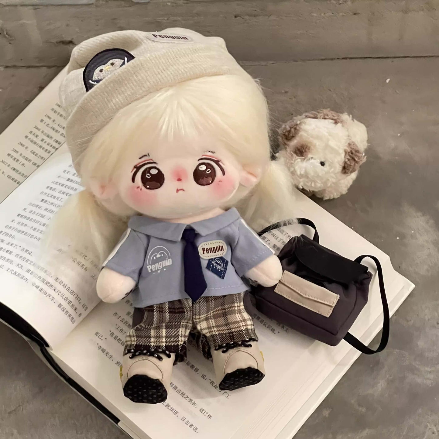 星降るペンギン学園の制服セット【20cm】