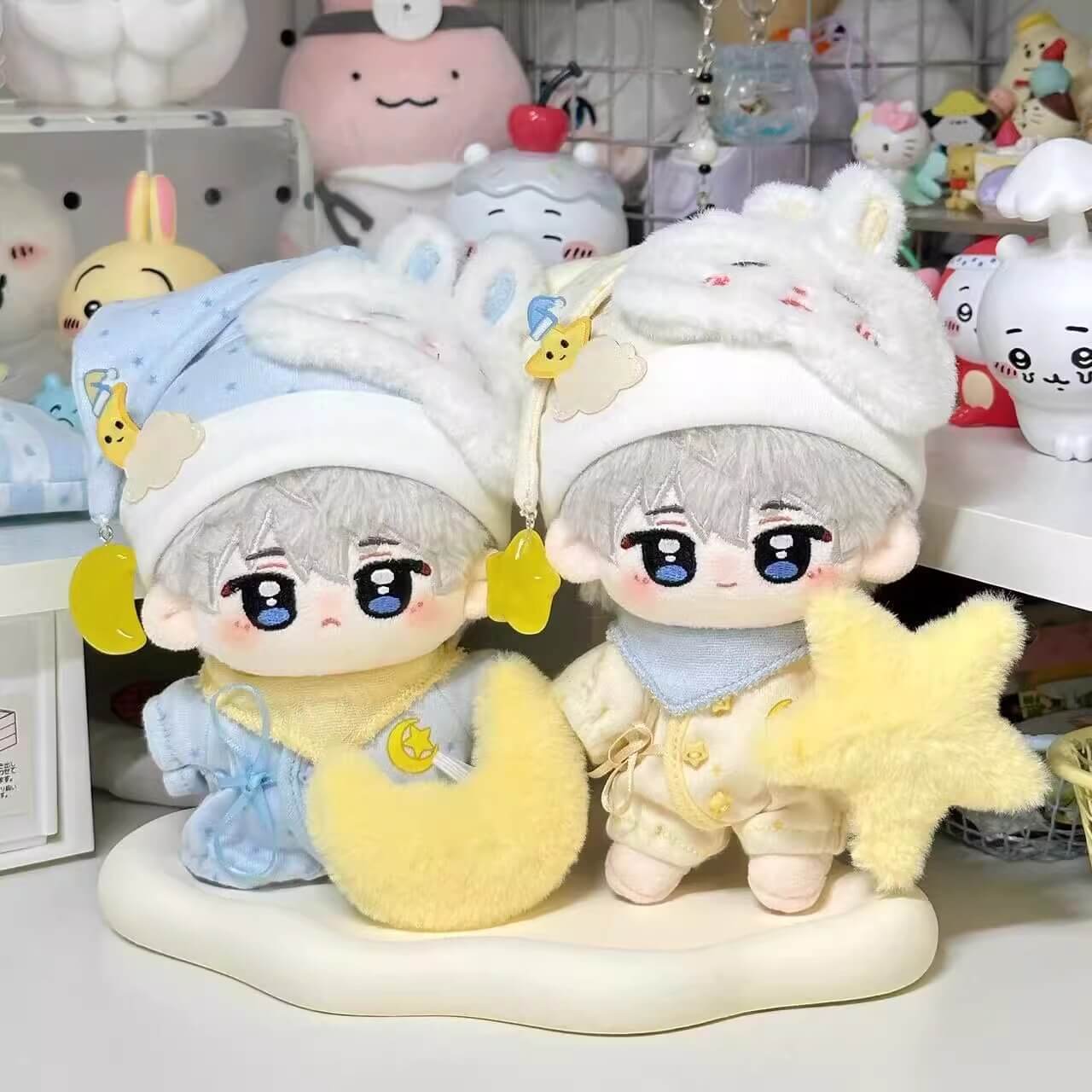 雲の上のおやすみナイトセット【10cm】（全2色）