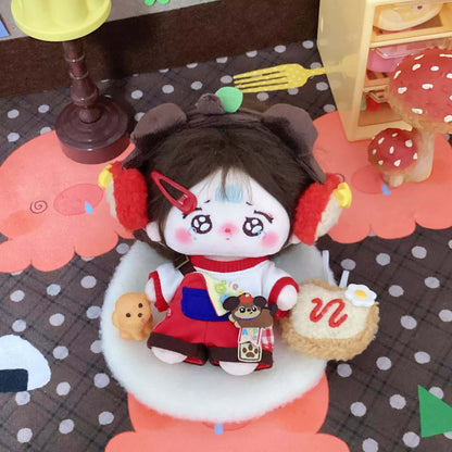 子犬と木苺のピクニックコーデセット【10cm】