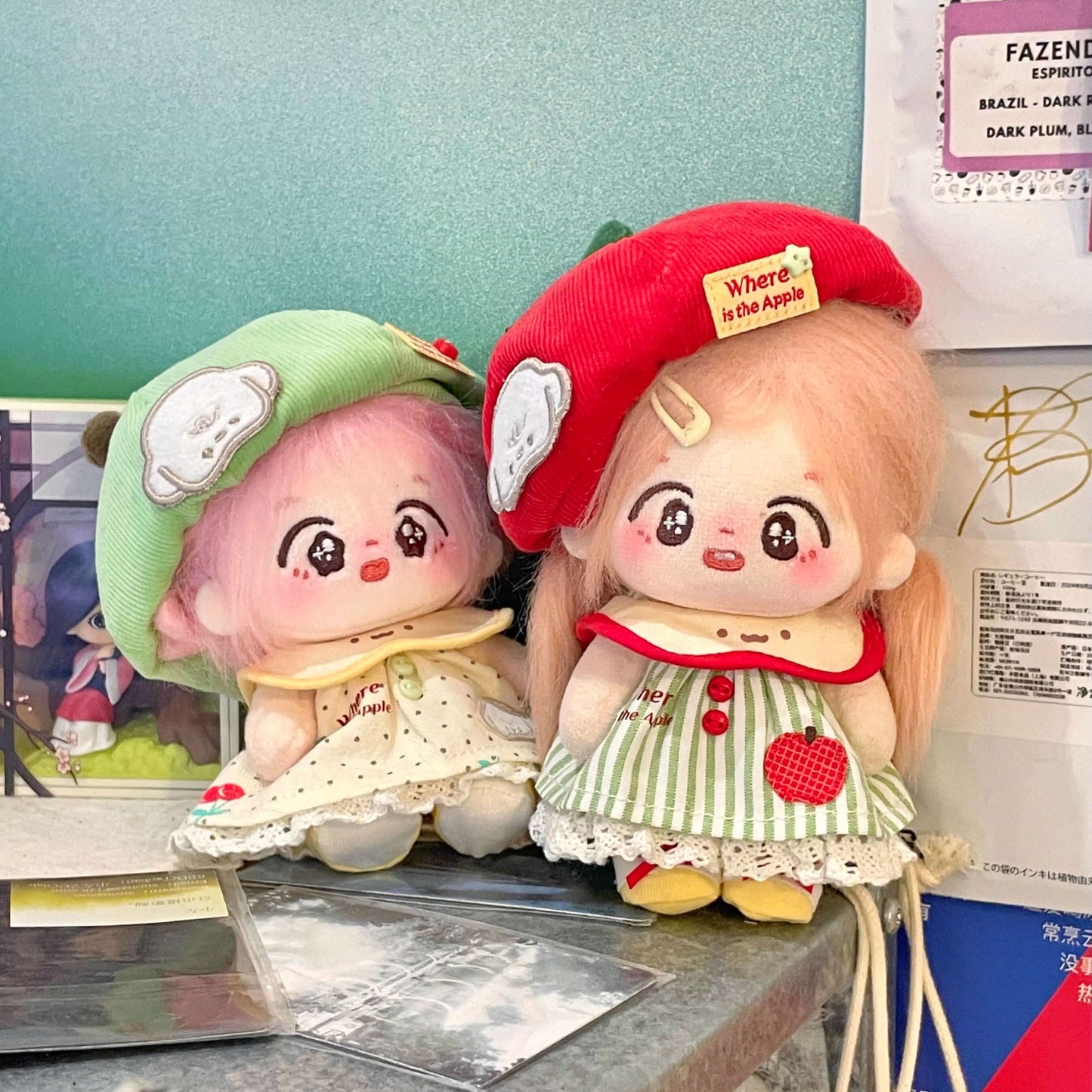 りんご畑のピクニックセット【10cm】（全2色）