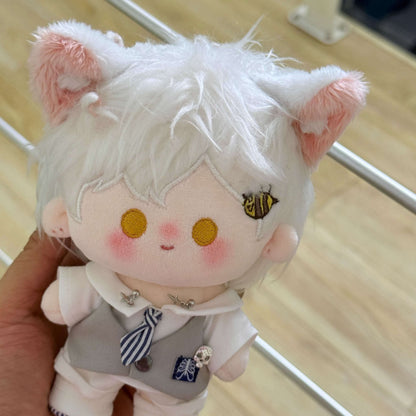 銀狼と秘密のホワイトスーツセット【10cm】