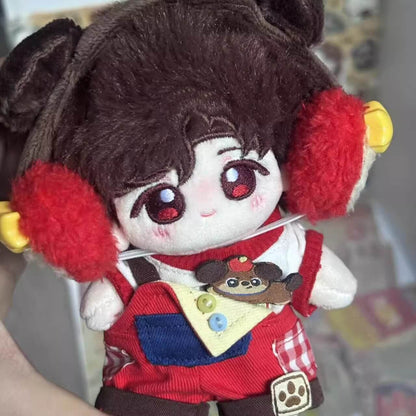 子犬と木苺のピクニックコーデセット【10cm】