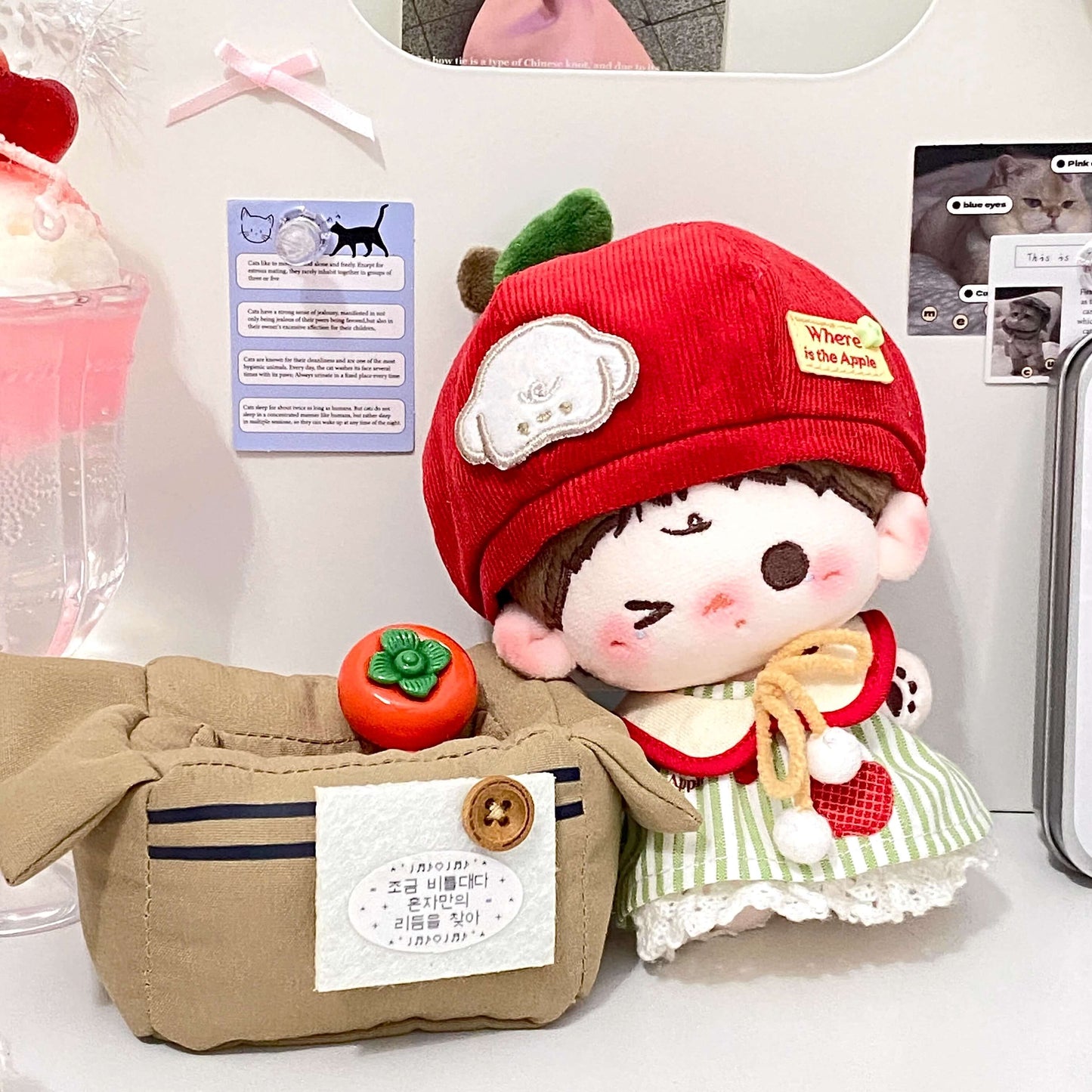 りんご畑のピクニックセット【10cm】（全2色）