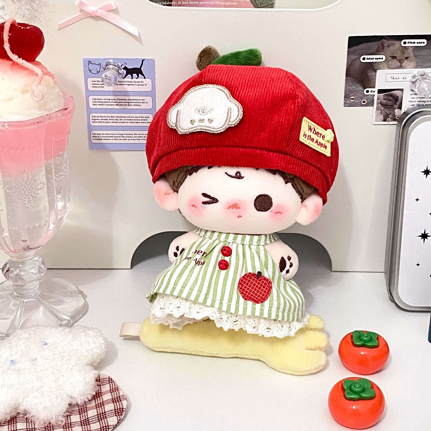 りんご畑のピクニックセット【10cm】（全2色）