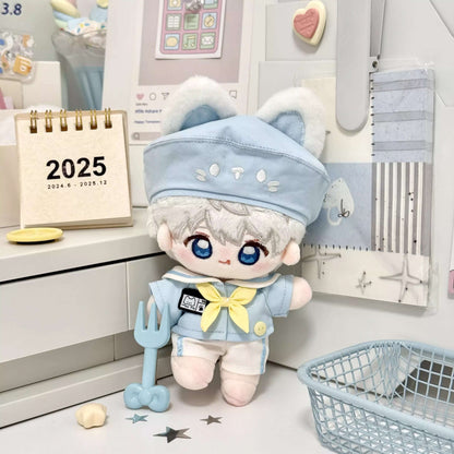 空色ねこと桜色うさぎの園児セット - パンツタイプ【10cm】（全2色）