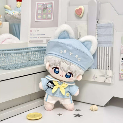 空色ねこと桜色うさぎの園児セット - パンツタイプ【10cm】（全2色）