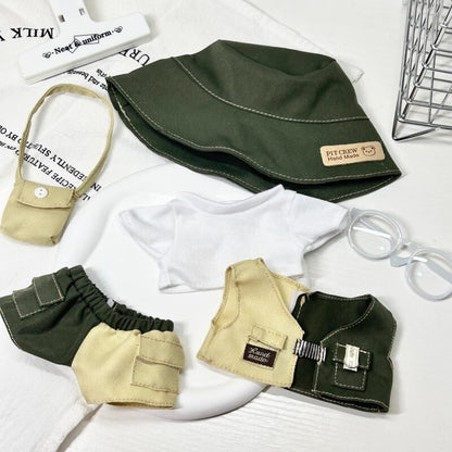 小さな探検隊のアウトドアコーデセット【20cm】