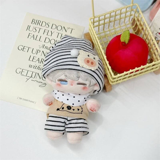 しましまハリネズミの夢見るピクニックセット【10cm】