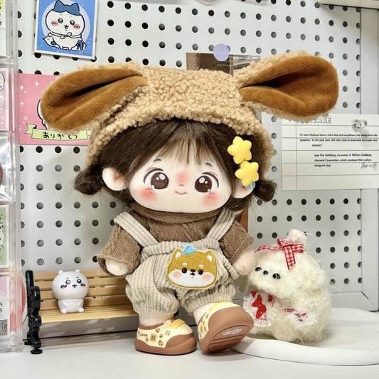 もふもふ子犬の森あそびセット【20cm】