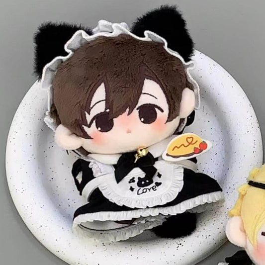 黒猫メイドと秘密のお茶会セット【10cm】