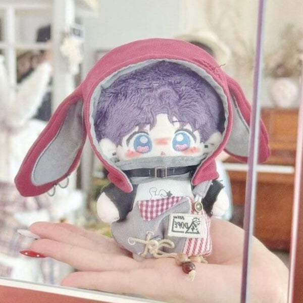 秘密の森の灰色ねずみと赤耳うさぎセット【10cm】（全2種）