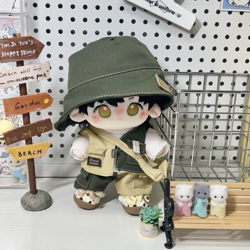 小さな探検隊のアウトドアコーデセット【20cm】
