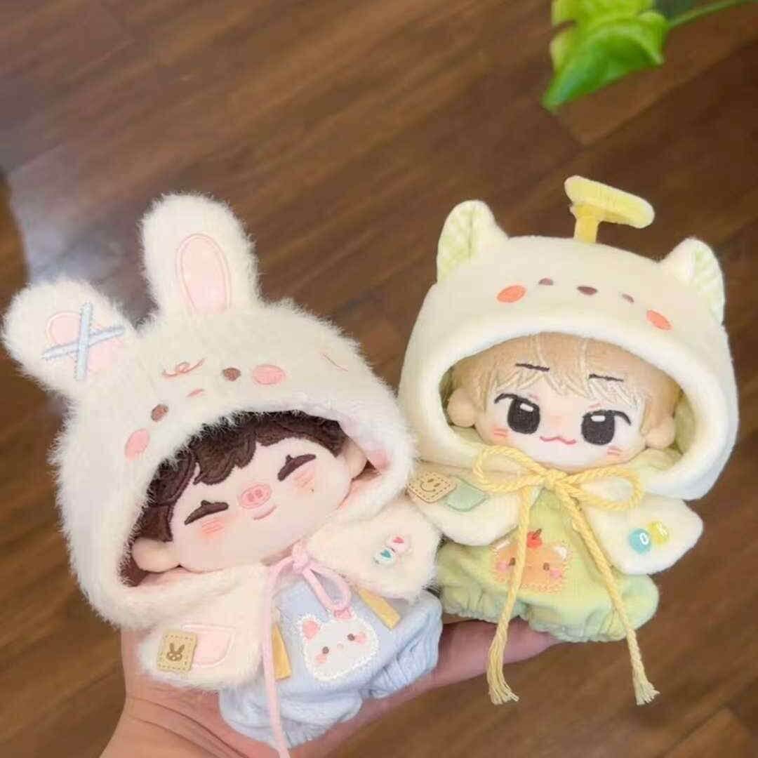 ふわもこラビットとにゃんこピクニックセット【10cm】（全2種）