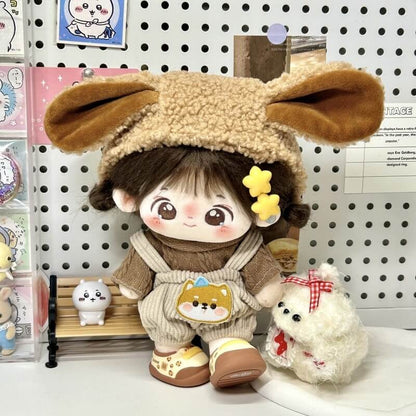 もふもふ子犬の森あそびセット【20cm】