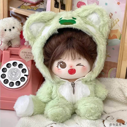 夢色の丘ふわもこアニマルスーツ【20cm】（全2色）