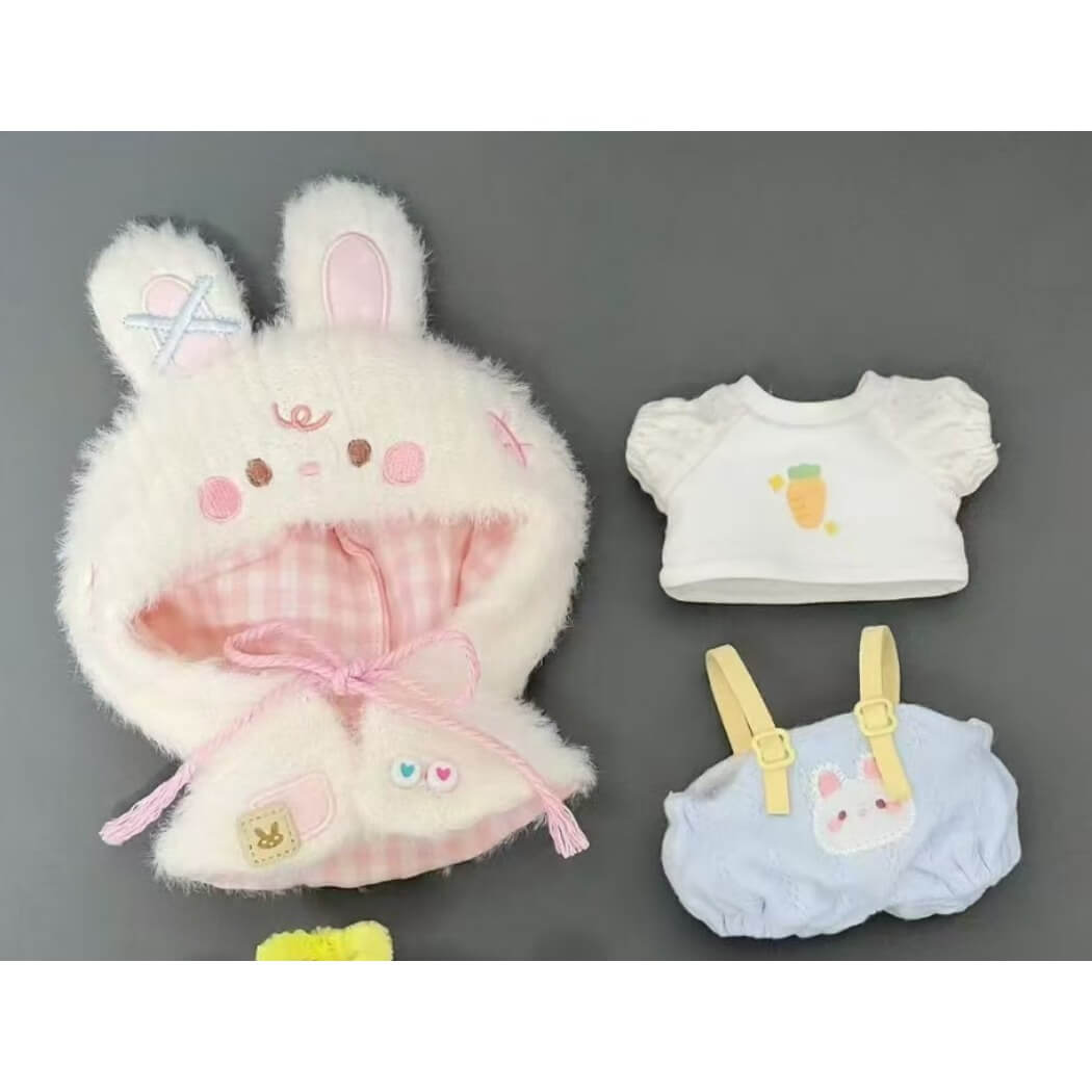 ふわもこラビットとにゃんこピクニックセット【10cm】（全2種）
