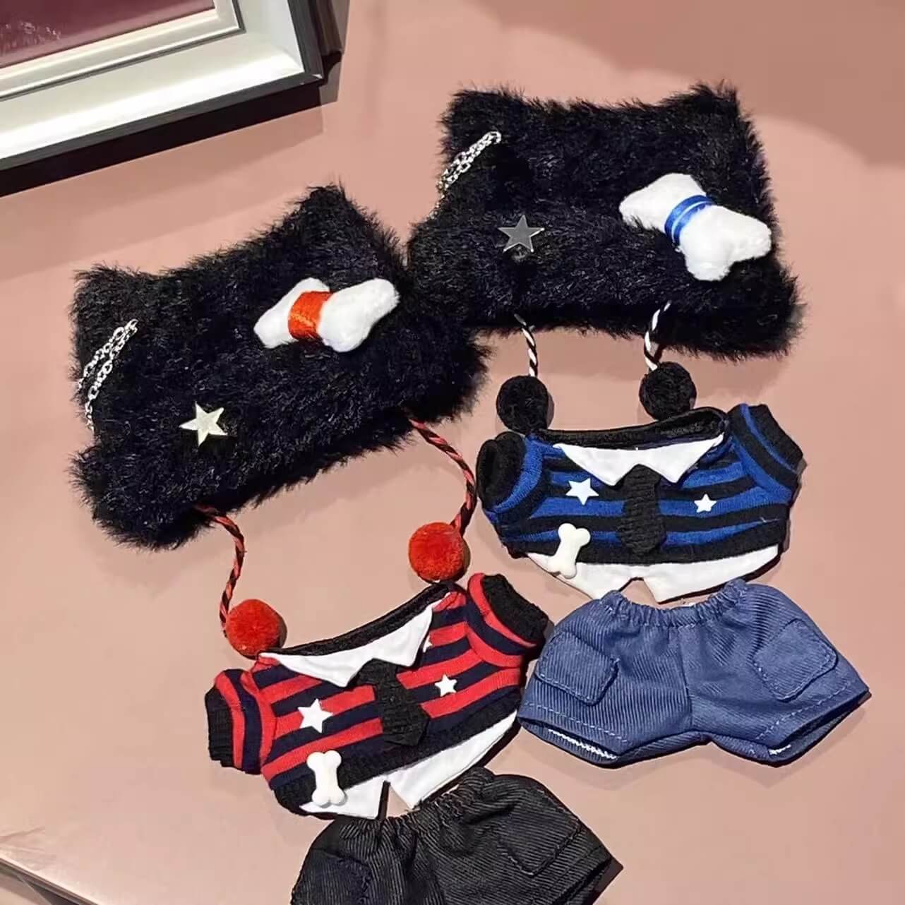 星影ナイトキャットの冒険セット【10cm】（全2色）