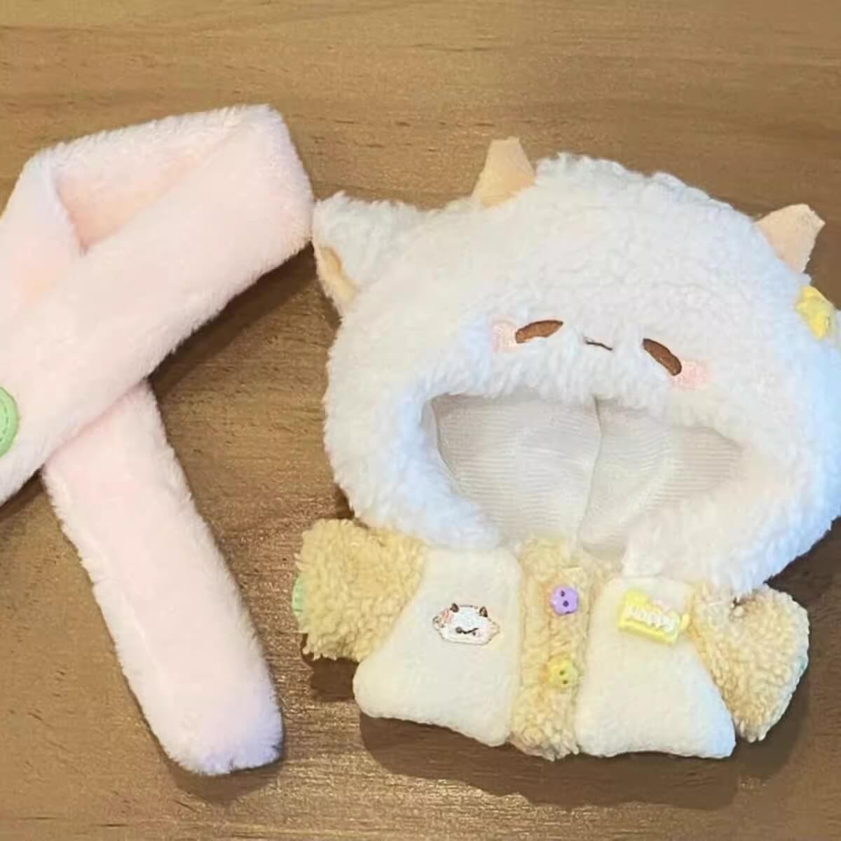 雪夜を彩るふわもこアニマルコートセット【10cm】（全3種）