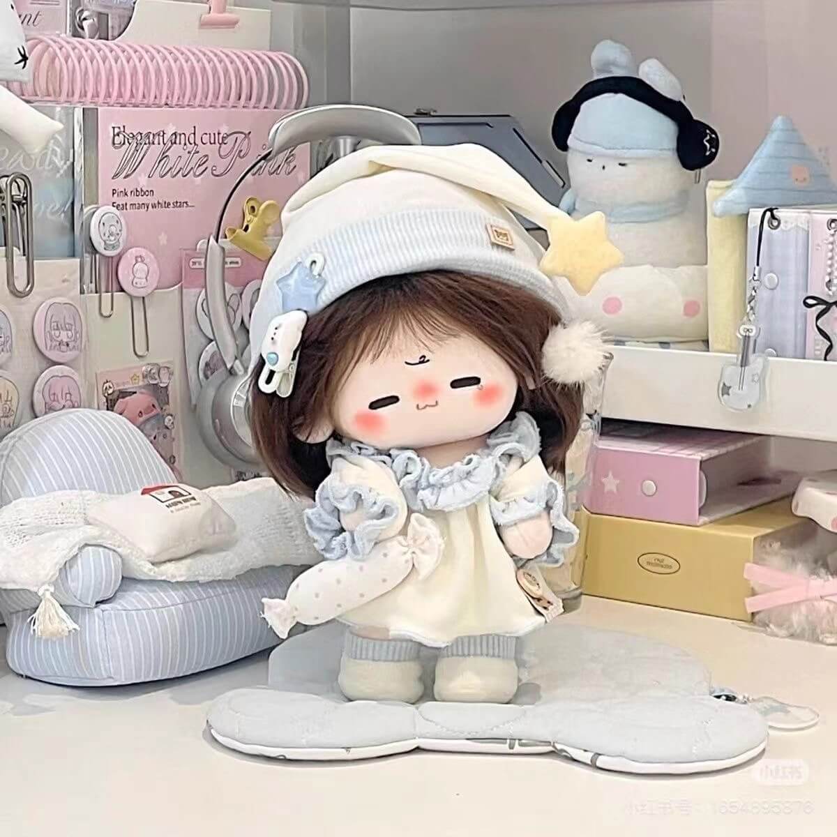 お星さまの夢色パジャマセット【20cm】