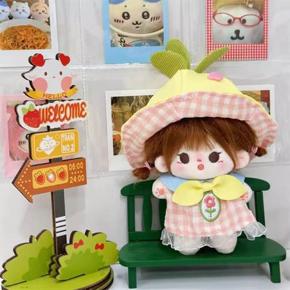花咲く帽子のお散歩セット【10cm】