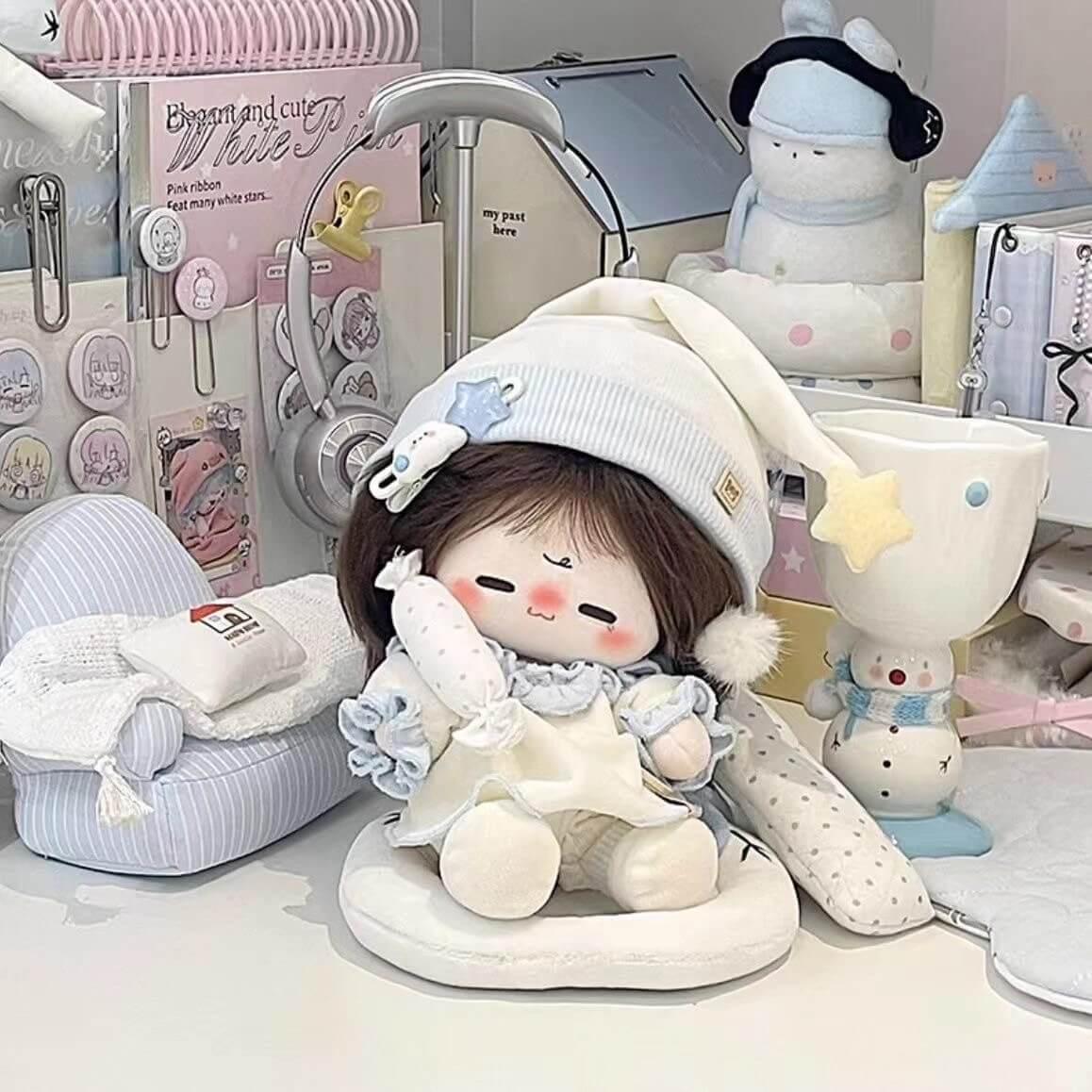 お星さまの夢色パジャマセット【20cm】