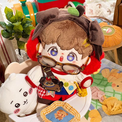 子犬と木苺のピクニックコーデセット【20cm】