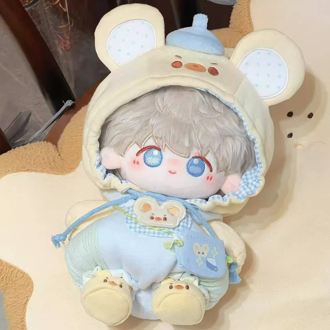 お月さまと子守歌のベビーマウスセット【20cm】