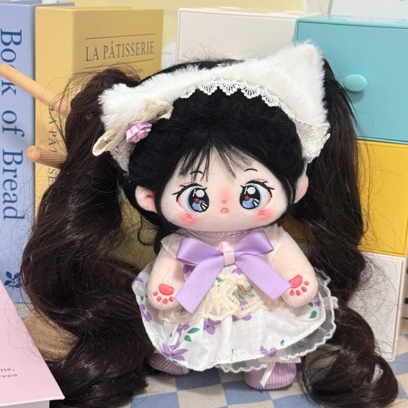 小さな妖精のラベンダードレスセット【20cm】