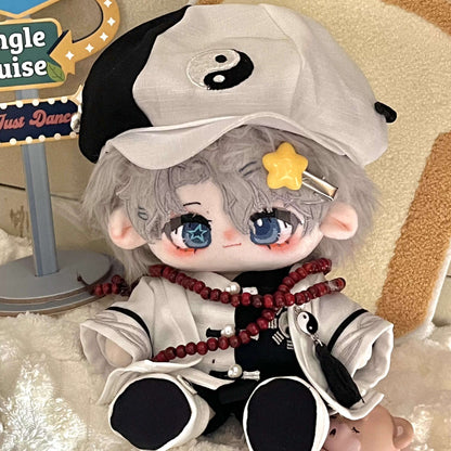陰陽の導きモノクロ道士セット【20cm】