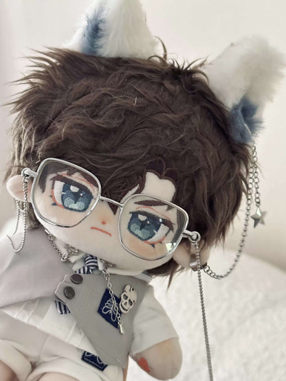 銀狼と秘密のホワイトスーツセット【20cm】