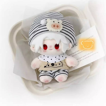 しましまハリネズミの夢見るピクニックセット【10cm】