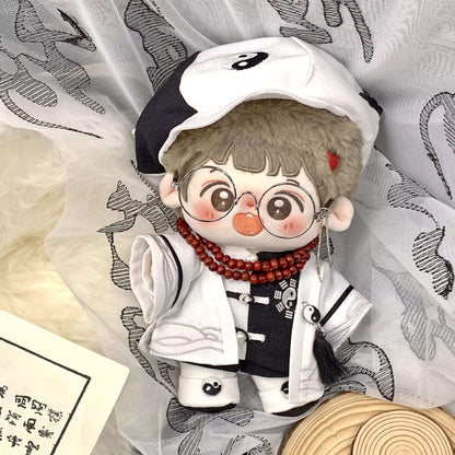 陰陽の導きモノクロ道士セット【20cm】