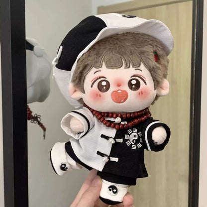 陰陽の導きモノクロ道士セット【20cm】