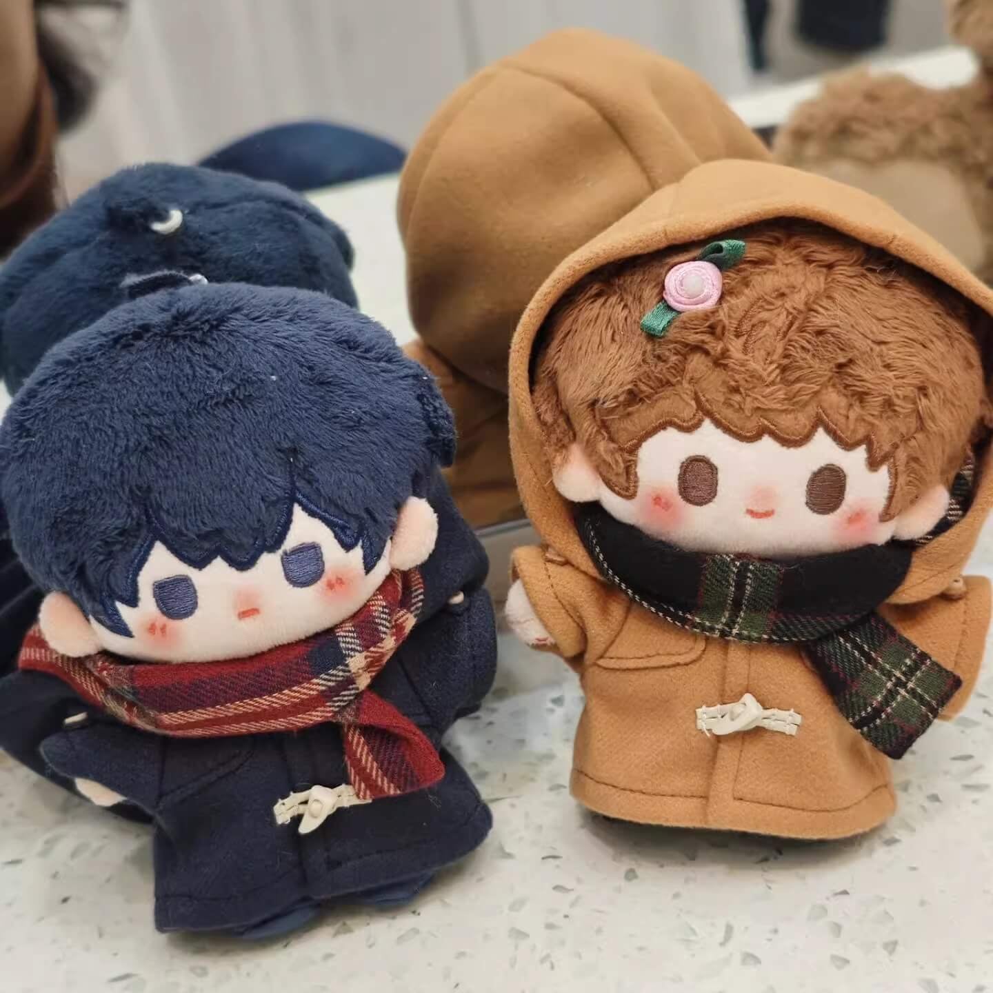 木枯らし広場のぬくもりダッフルコートセット【10cm】（全4色）