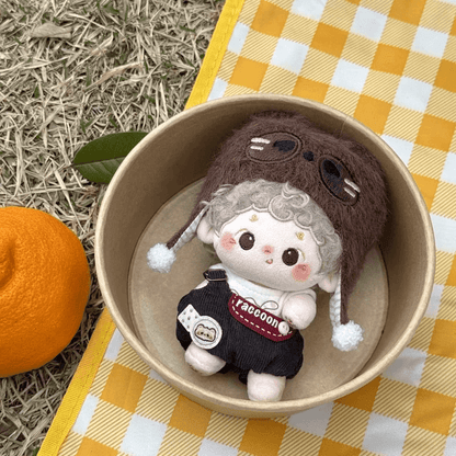 もふもふアライグマのお出かけセット【10cm】