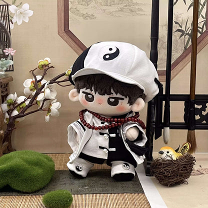 陰陽の導きモノクロ道士セット【20cm】