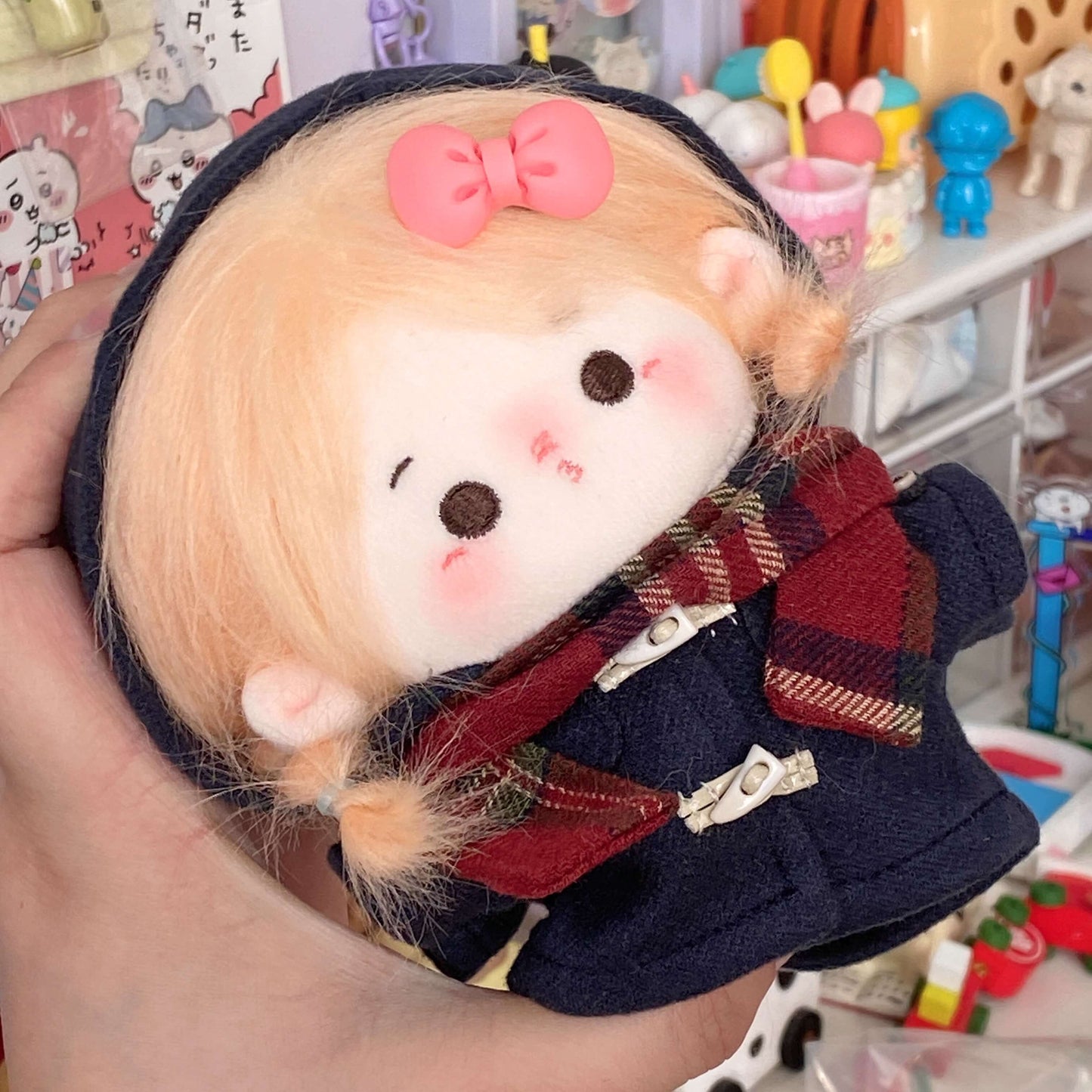 木枯らし広場のぬくもりダッフルコートセット【10cm】（全4色）